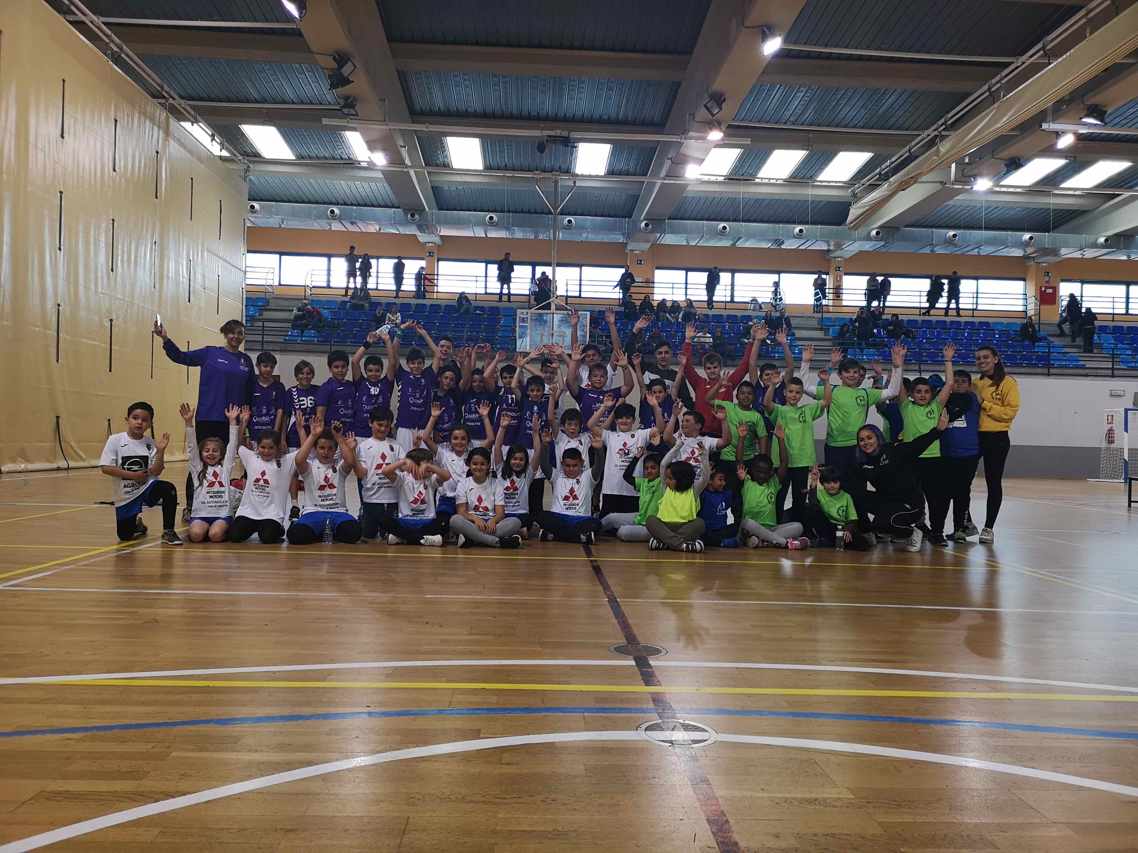 JORNADA BALONMANO BENJAMÍN Y ALEVÍN EN DAGANZO (7 DE ABRIL DE 2019)