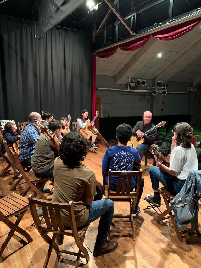 Masterclass de guitarra a cargo de Miguel Trápaga