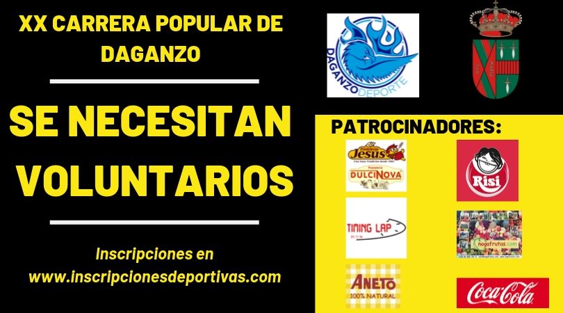 VOLUNTARIOS XX CARRERA POPULAR DE DAGANZO