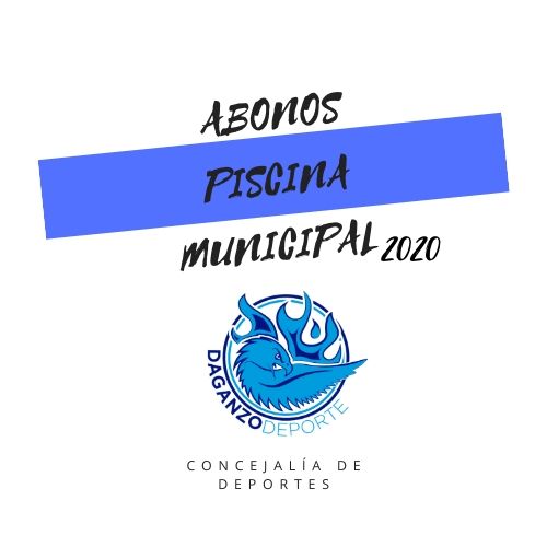 ABONOS PISCINA MUNICIPAL DAGANZO 2020