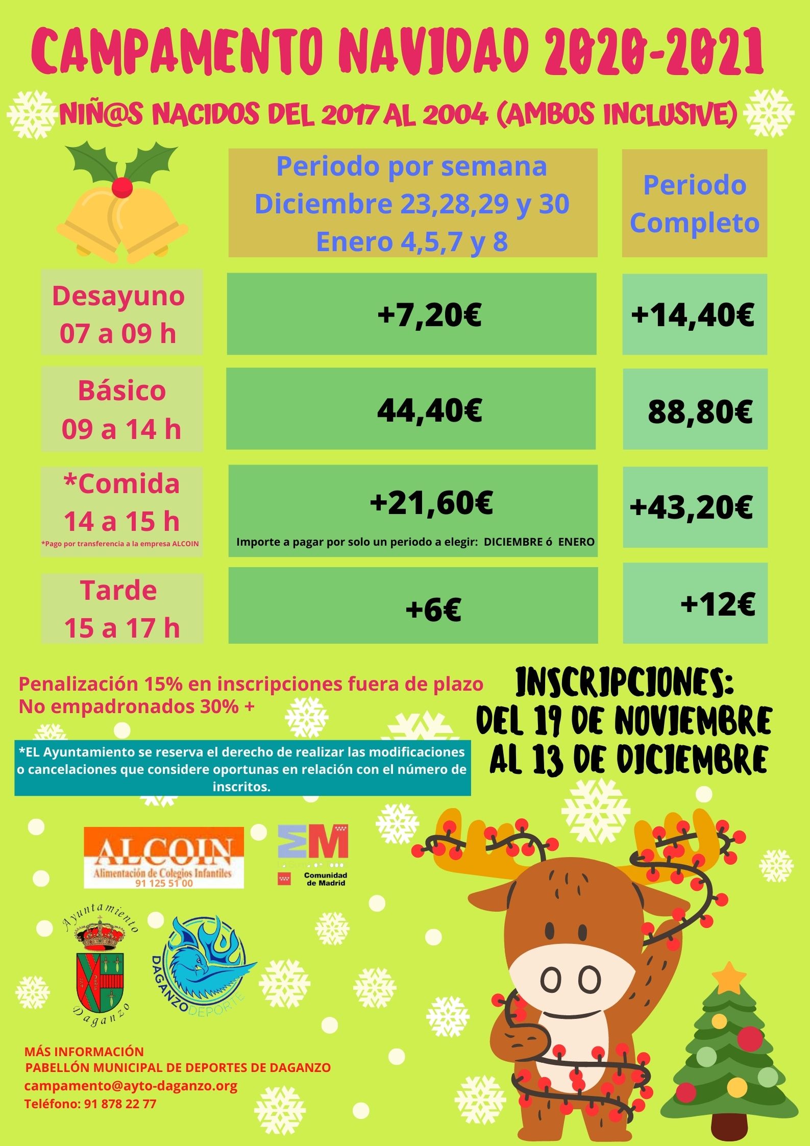 CAMPAMENTO NAVIDAD 2020