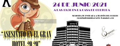 OBRA DE TEATRO INFANTIL: "ASESINATO EN EL GRAN HOTEL  20.20" ALUMNOS EMMD
