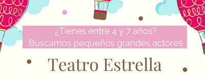 APÚNTATE A TEATRO EN LA ESCUELA MUNICIPAL DE DAGANZO