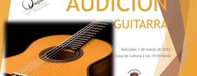 AUDICIÓN DE ALUMNOS DE GUITARRAS EMMD