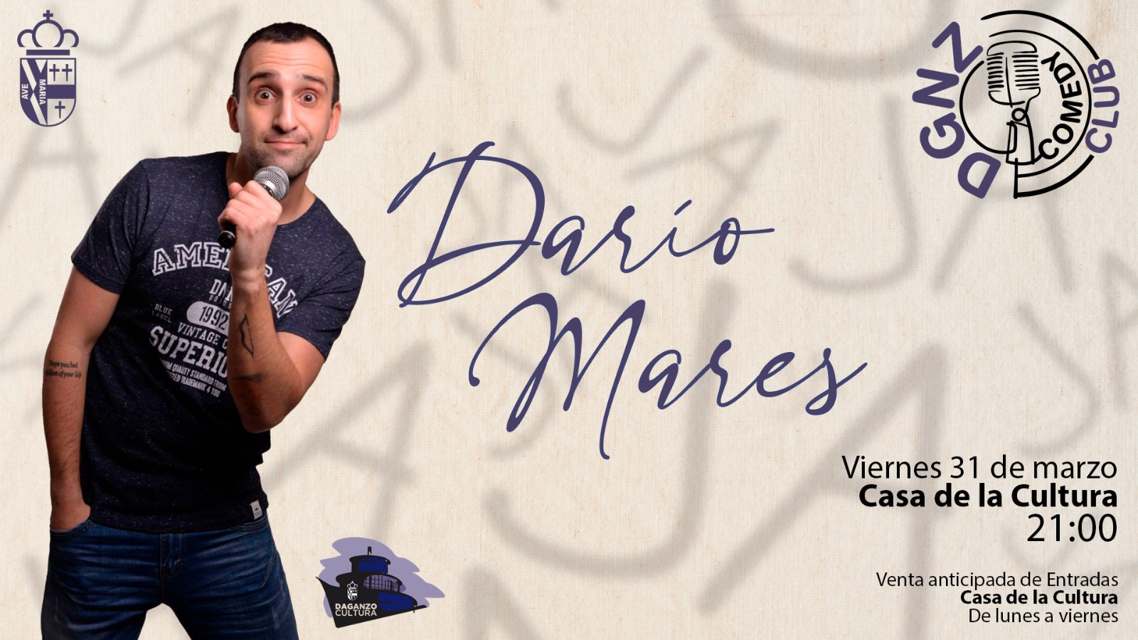 DGNZ COMEDY: DARIO MARES