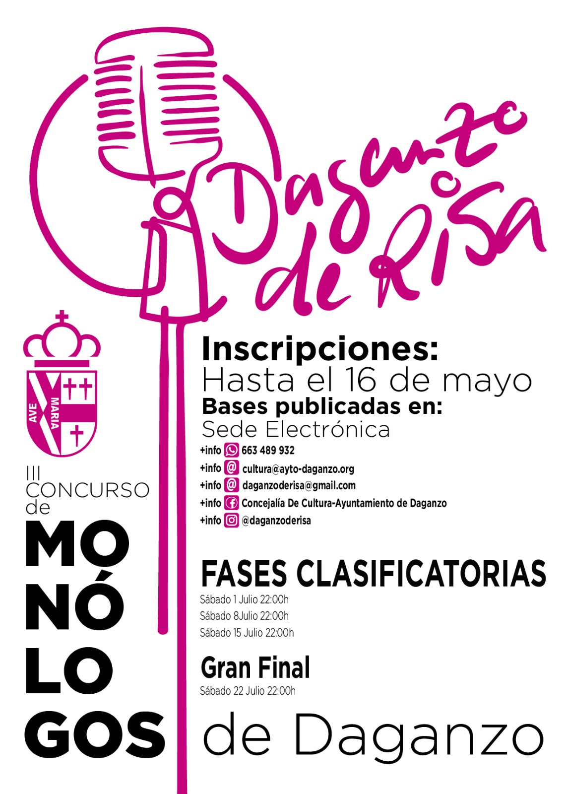 III Concurso de Monólogos "Daganzo de Risa"