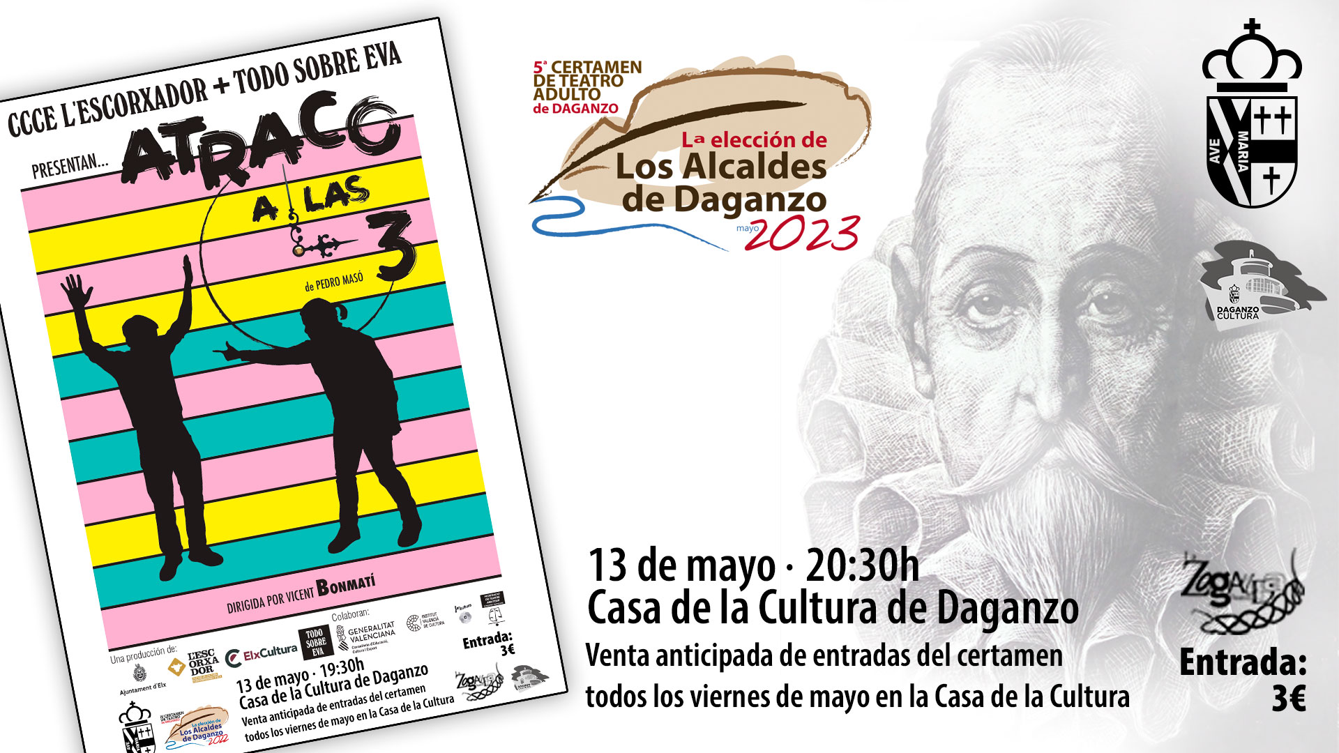 V CERTAMEN DE TEATRO ADULTO   "ATRACO A LAS TRES"