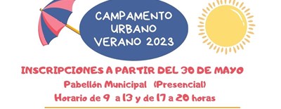 CAMPAMENTO URBANO VERANO 2023