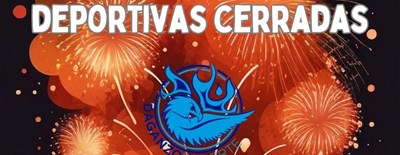 INSTALACIONES DEPORTIVAS CERRADAS EL 9 DE JUNIO POR FIESTA LOCAL