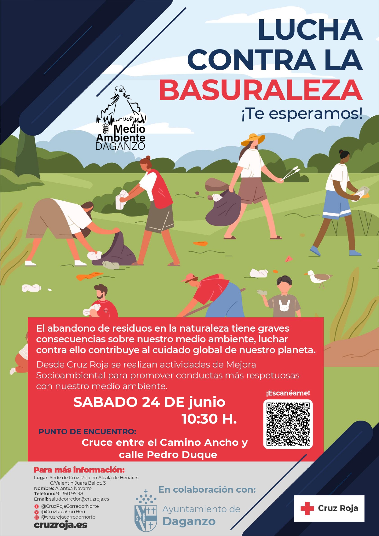 POR UN DAGANZO LIBRE DE BASURALEZA