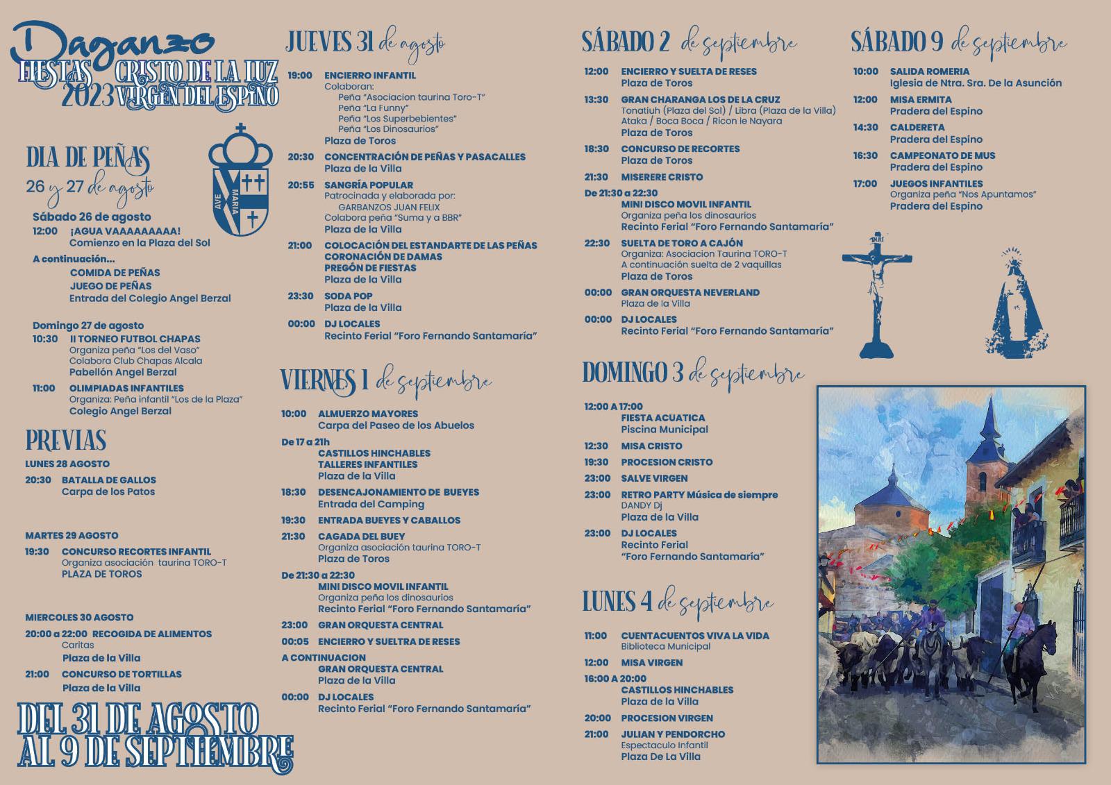 FIESTAS EN HONOR AL CRISTO DE LA LUZ Y LA VIRGEN DEL ESPINO 2023 (1)