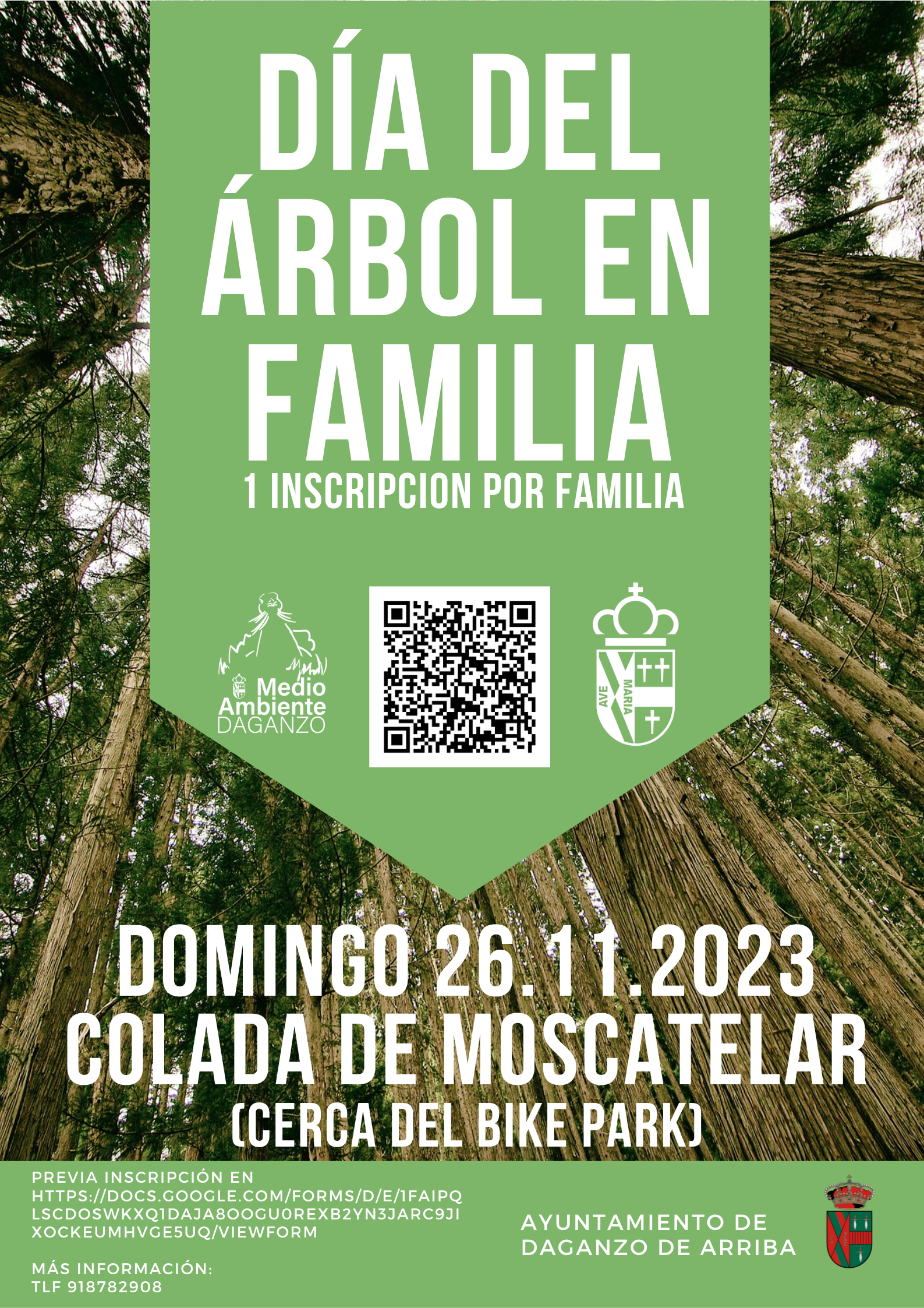 DIA DEL ARBOL EN FAMILIA