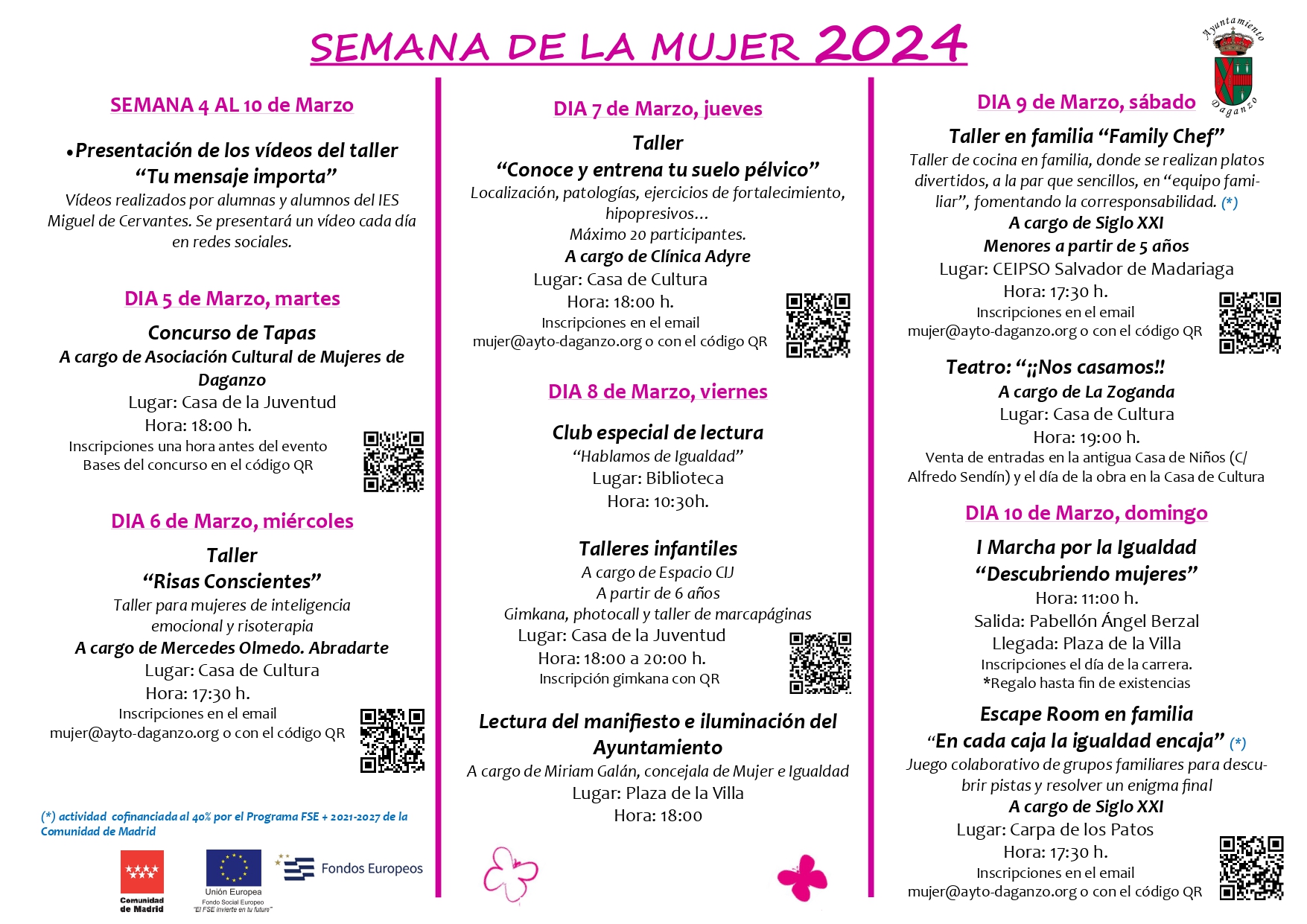 SEMANA DE LA MUJER 2024