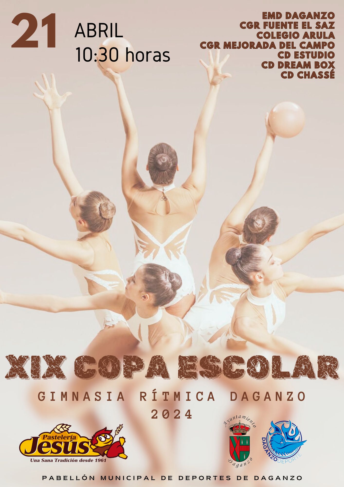 COPA ESCOLAR GIMNASIA RÍTMICA 21 DE ABRIL