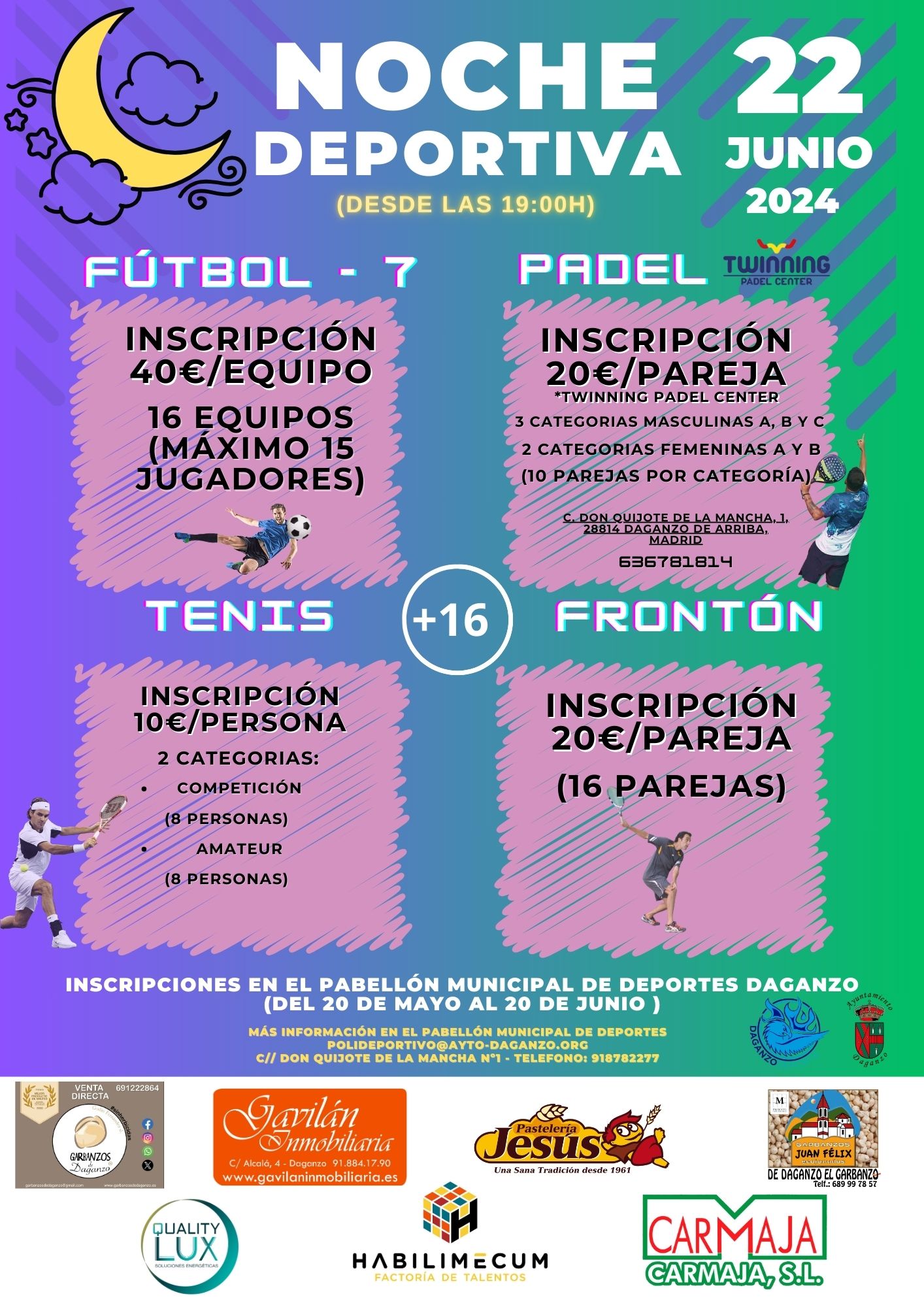 NOCTURNAS DEPORTIVAS 2024