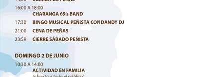 Fin de semana de Peñas * 01 y 02 de Junio 🎉SAN ANTONIO 2024