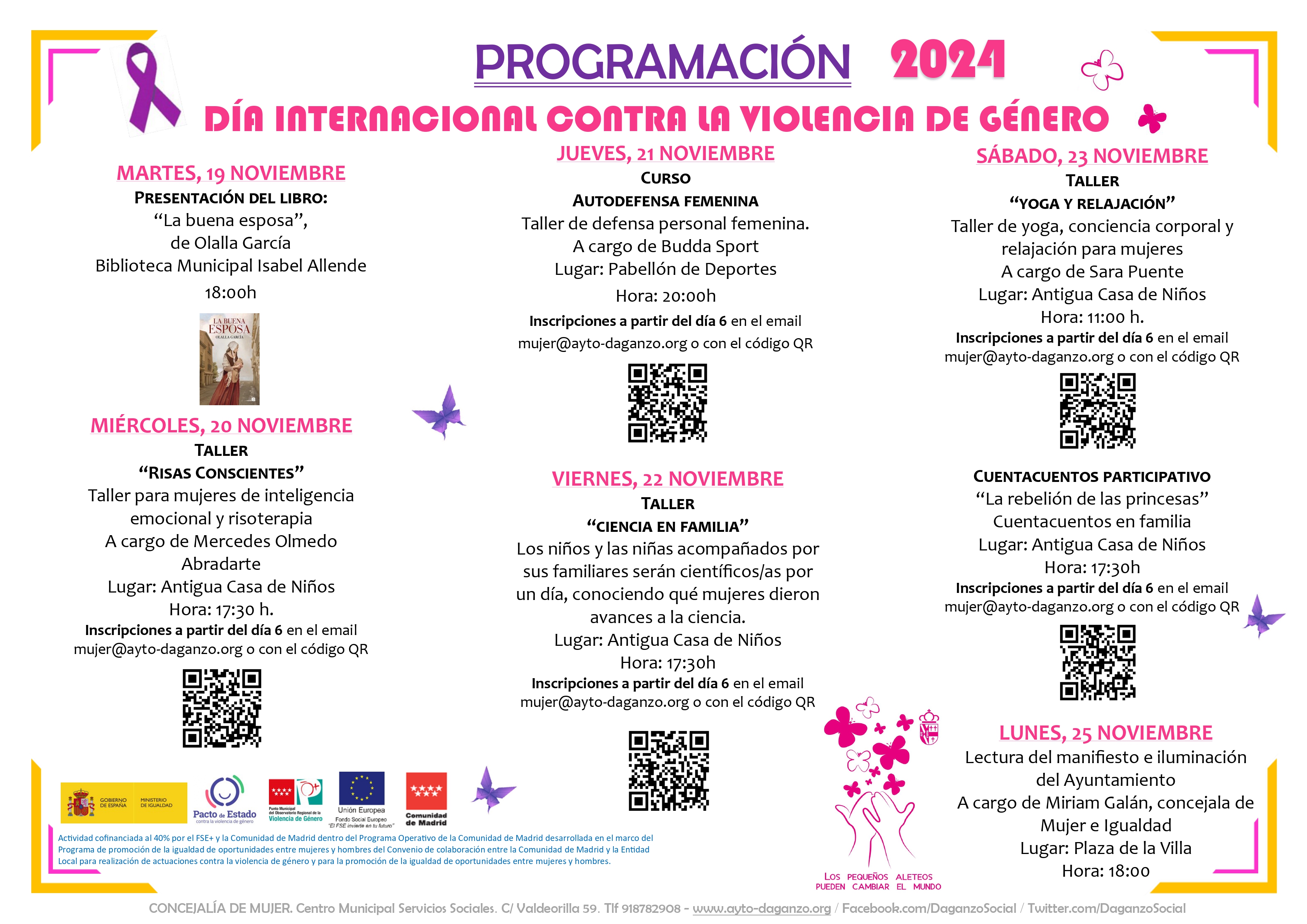 SEMANA CONTRA LA VIOLENCIA DE GÉNERO 2024