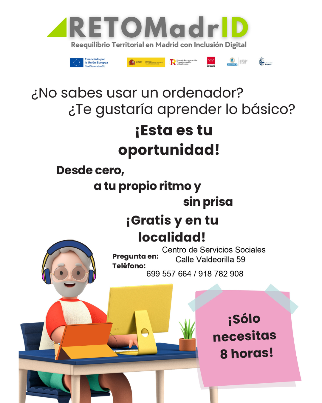 ¡APRENDE A UTILIZAR EL ORDENADOR!