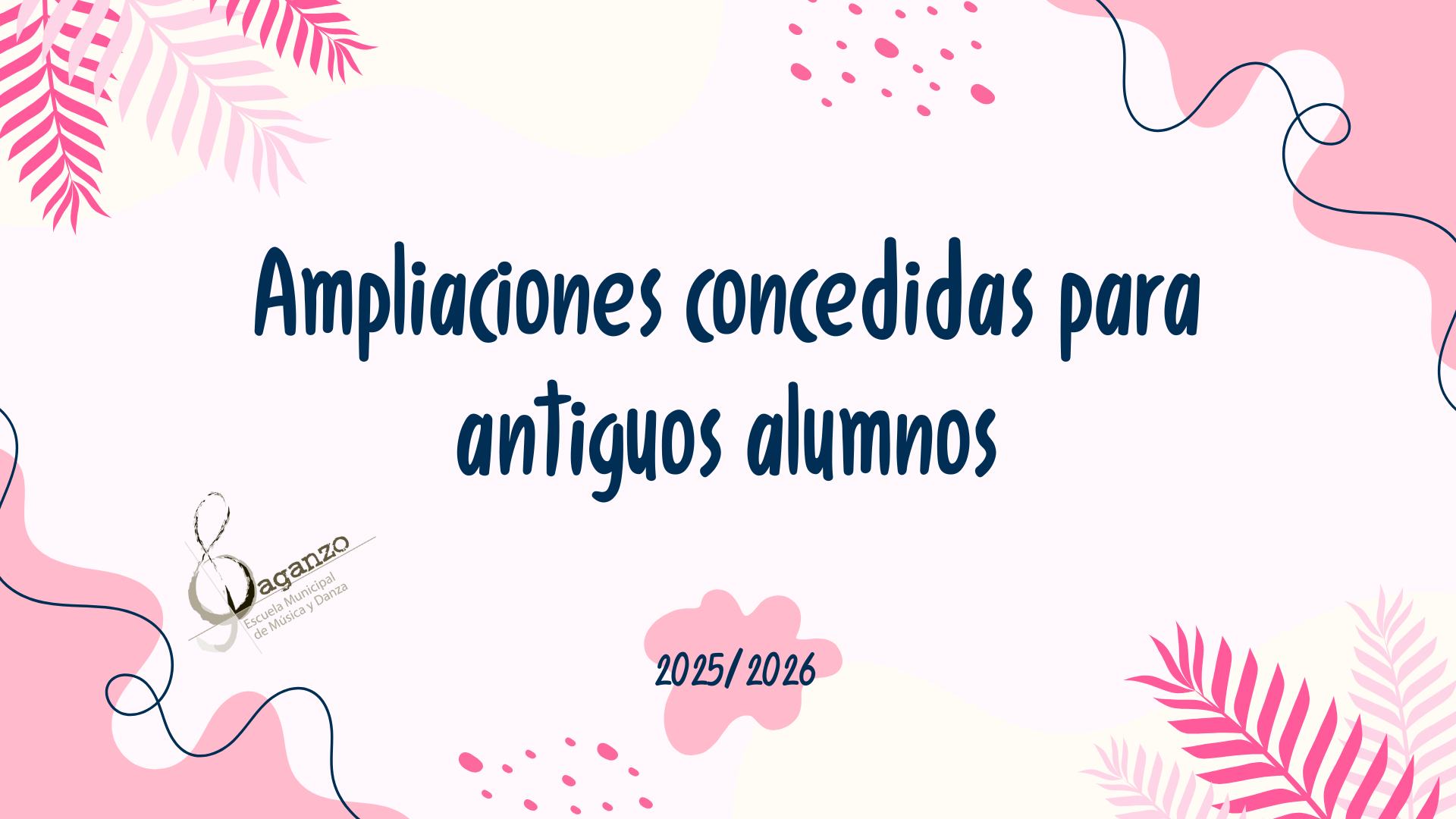 AMPLIACIONES CONCEDIDAS Y LISTA DE ESPERA PARA ANTIGUOS ALUMNOS EMMD 2025-26