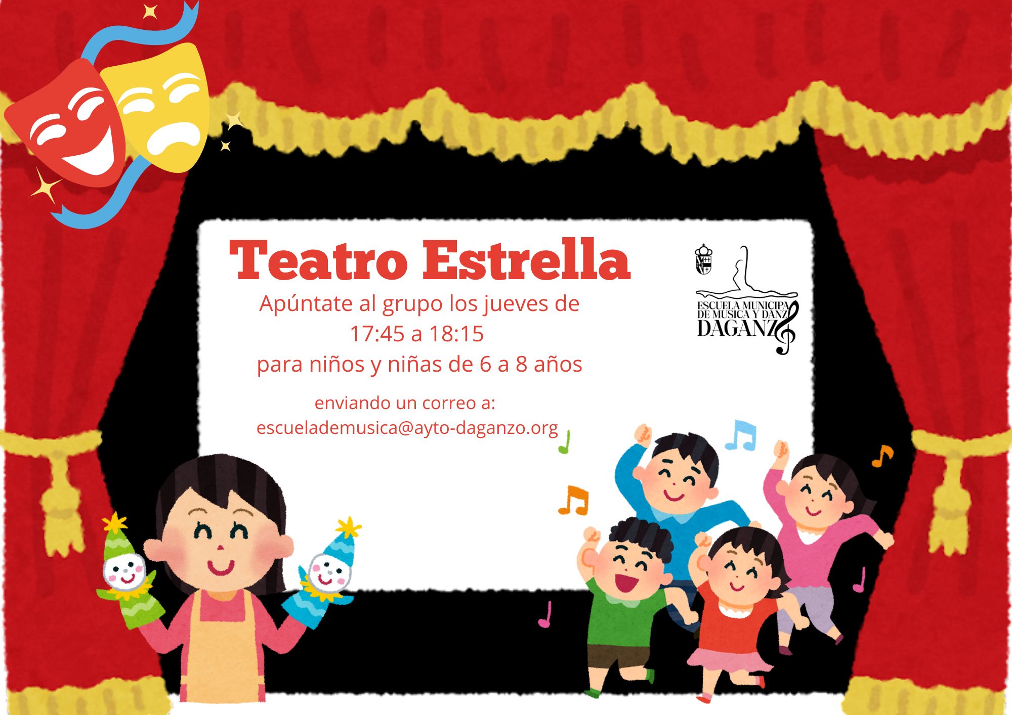 APÚNTATE A TEATRO EN LA EMMD