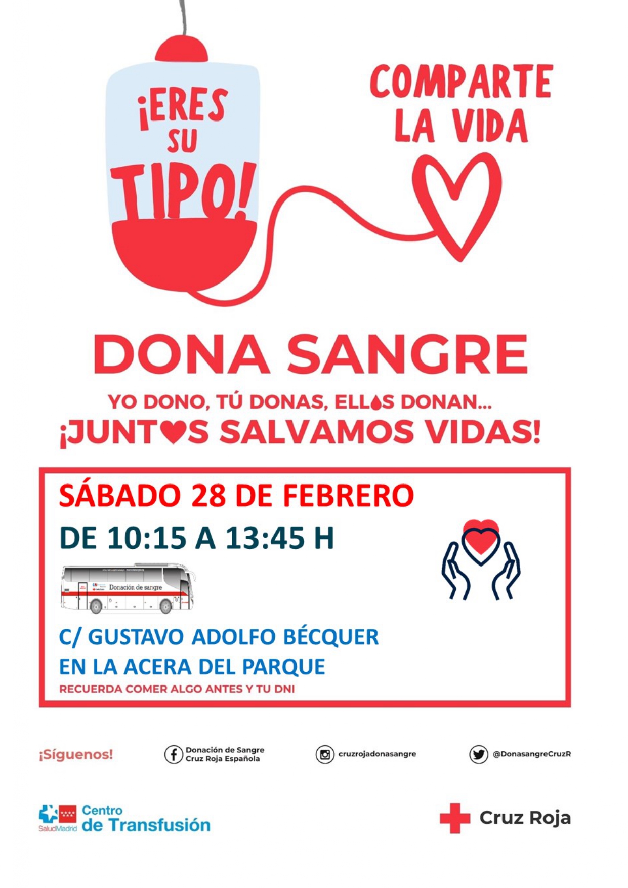 CAMPAÑA DE DONACIÓN DE SANGRE - febrero 2026