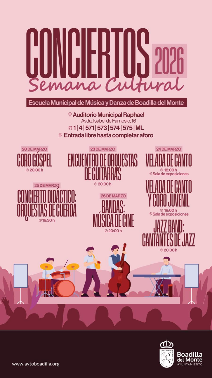 ENCUENTRO ORQUESTAS GUITARRAS EN BOADILLA DEL MONTE