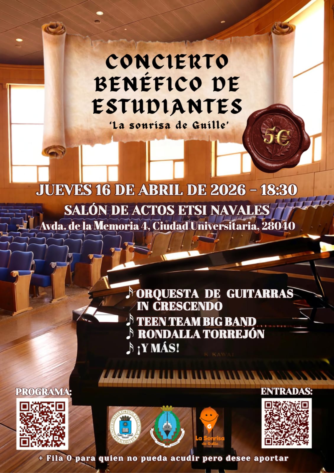 CONCIERTO BENÉFICO DE LA ORQUESTA DE GUITARRAS DE EMMD