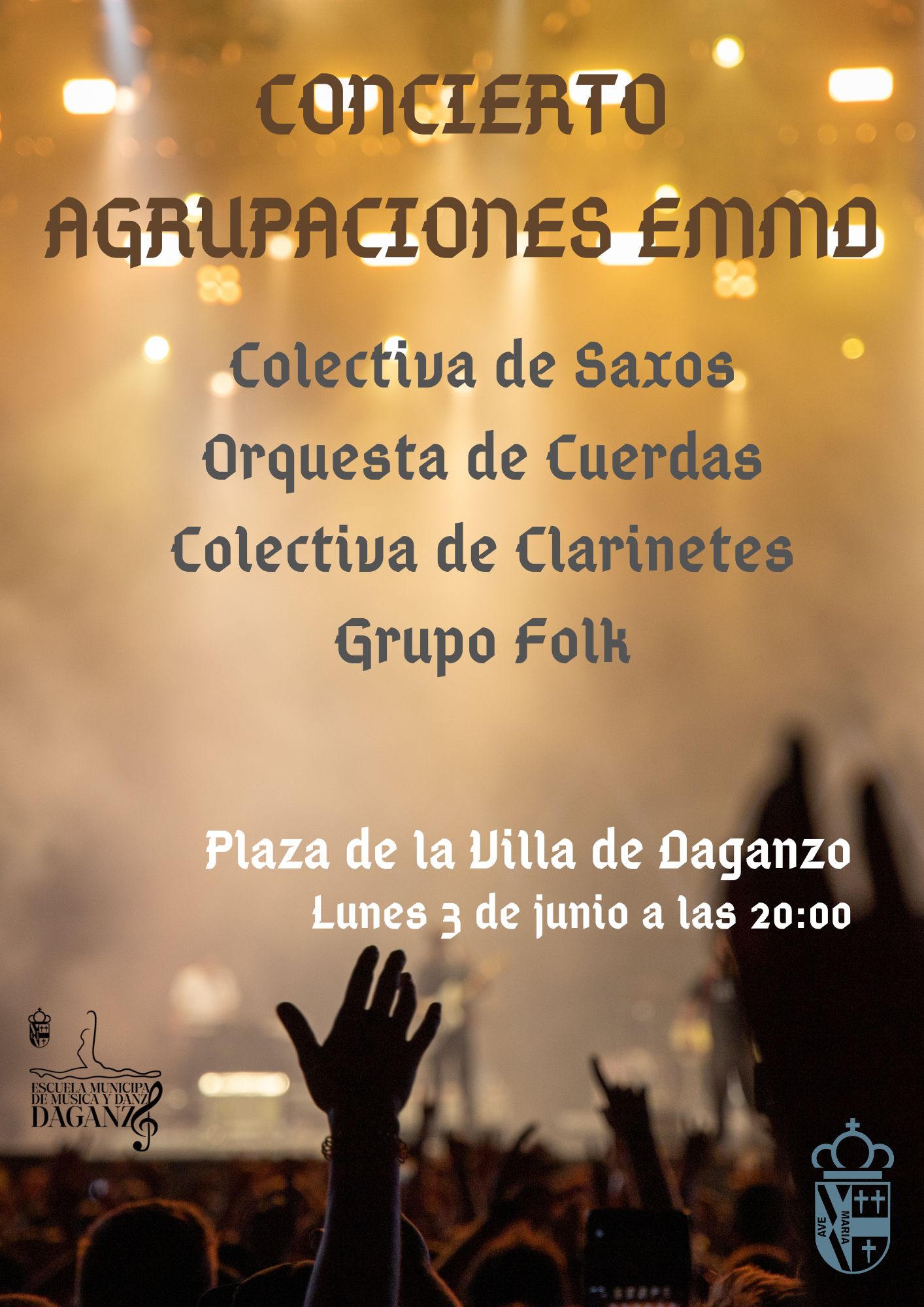 CONCIERTO DE AGRUPACIONES 3 DE JUNIO