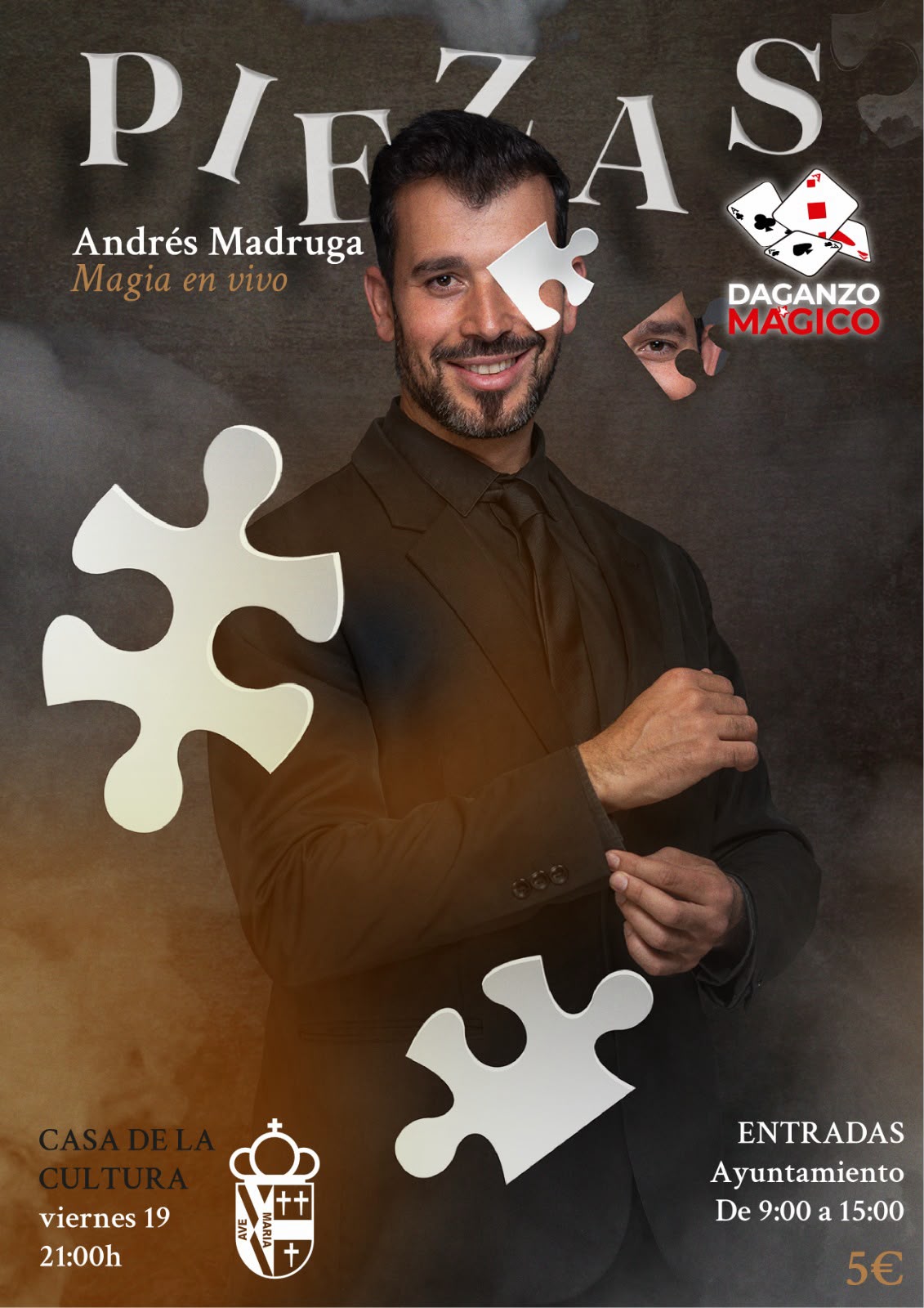 PIEZAS – Magia en vivo