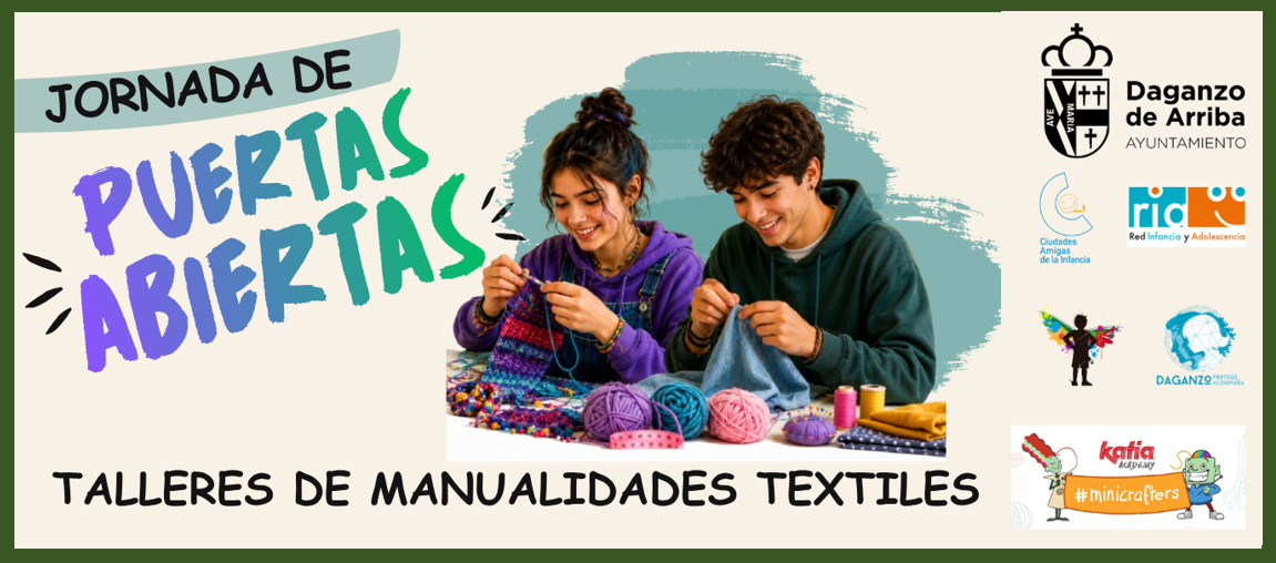 Jornada de Puertas Abiertas Taller de Manualidades Textiles - Katia Craft