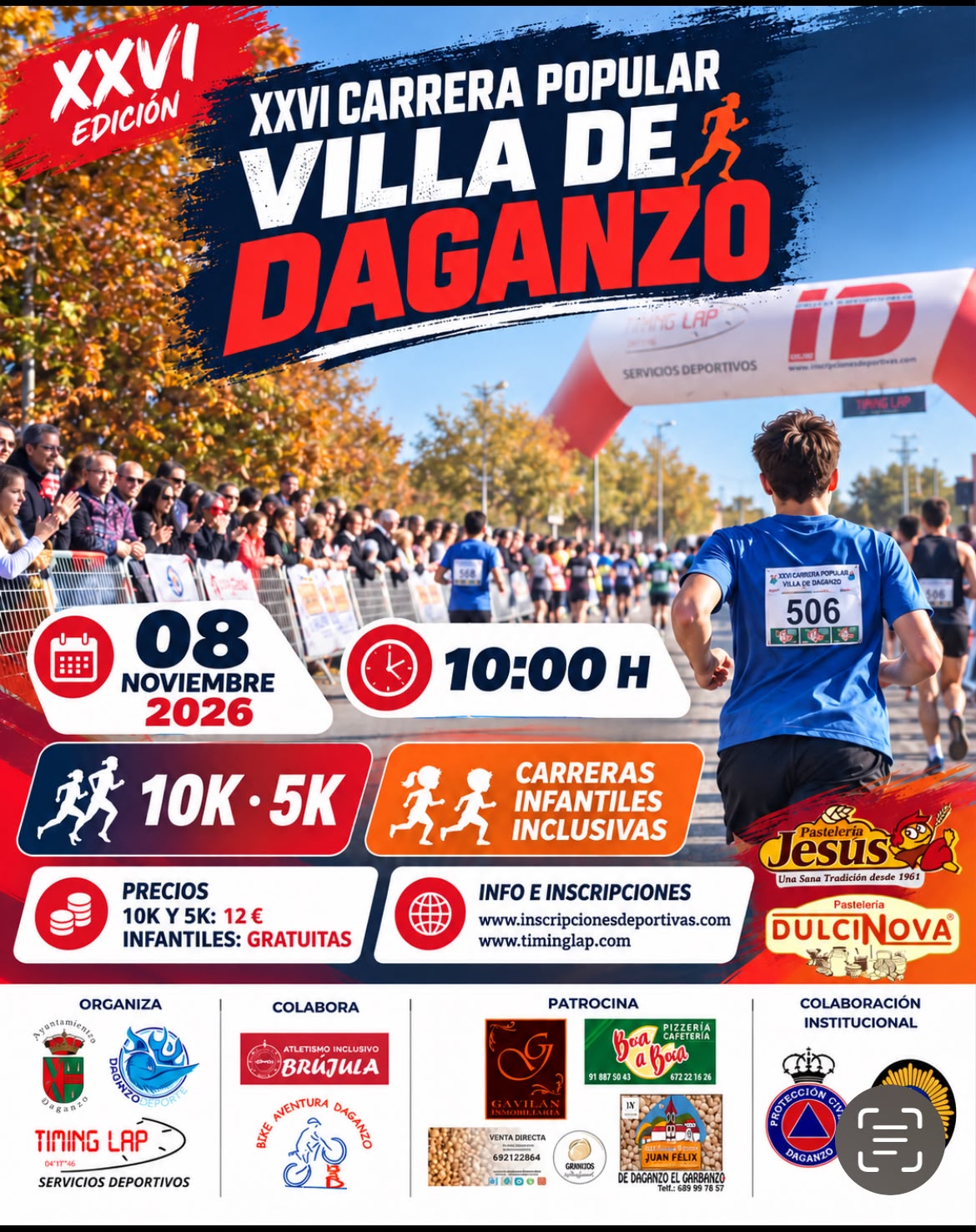 XXVI Carrera Popular "Villa de Daganzo"